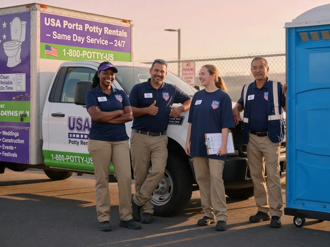 Porta Potty Rental company in Melbourne, IA
