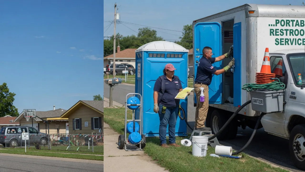 Portable Toilet Rental in Melbourne, IA near me